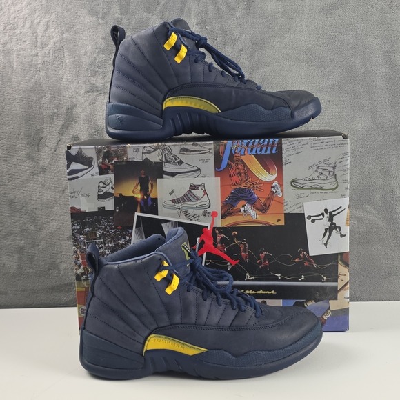 Size 8.5 - Air Jordan 12 Retro Michigan main image 11